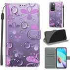 For Xiaomi Redmi 10 / C16 Water Drop Six Petal Flower