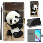 For Xiaomi Redmi 10 / C18 Wood Board Panda