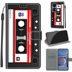 For Huawei P50 / C10 Black Red Tape