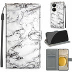 For Huawei P50 Pro / C01 White Marble