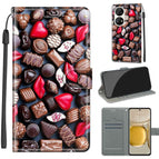 For Huawei P50 Pro / C06 Red Lip Chocolate