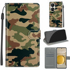 For Huawei P50 Pro / C12 Green Yellow Camouflage