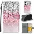For Huawei P50 Pro / C13 Silver Pink Glitter
