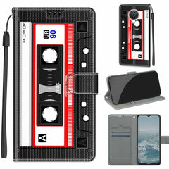 Voltage Coloured Drawing Magnetic Clasp Horizontal Flip PU Leather Case with Holder & Card Slots, For Nokia G20 / G10 / 6.3