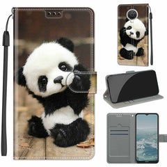 Voltage Coloured Drawing Magnetic Clasp Horizontal Flip PU Leather Case with Holder & Card Slots, For Nokia G20 / G10 / 6.3