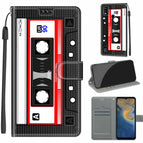 For ZTE Blade A51 / C10 Black Red Tape