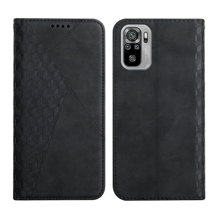 Diamond Pattern Splicing Skin Feel Magnetic Horizontal Flip Leather Case with Card Slots & Holder & Wallet, For Xiaomi Mi 10T Pro 5G / Mi 10T 5G, For Xiaomi Redmi Note 10 4G, For Xiaomi Redmi Note 9 Pro, For Xiaomi Redmi Note 9