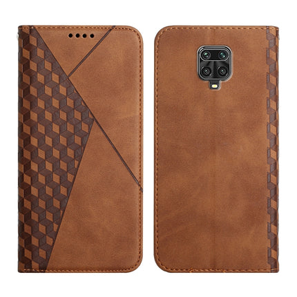 Diamond Pattern Splicing Skin Feel Magnetic Horizontal Flip Leather Case with Card Slots & Holder & Wallet, For Xiaomi Mi 10T Pro 5G / Mi 10T 5G, For Xiaomi Redmi Note 10 4G, For Xiaomi Redmi Note 9 Pro, For Xiaomi Redmi Note 9