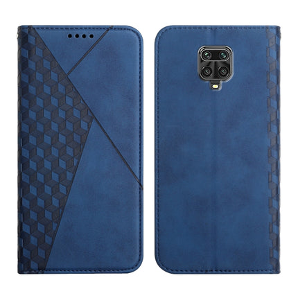 Diamond Pattern Splicing Skin Feel Magnetic Horizontal Flip Leather Case with Card Slots & Holder & Wallet, For Xiaomi Mi 10T Pro 5G / Mi 10T 5G, For Xiaomi Redmi Note 10 4G, For Xiaomi Redmi Note 9 Pro, For Xiaomi Redmi Note 9