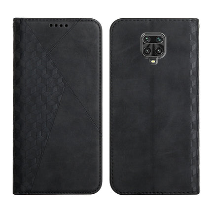 Diamond Pattern Splicing Skin Feel Magnetic Horizontal Flip Leather Case with Card Slots & Holder & Wallet, For Xiaomi Mi 10T Pro 5G / Mi 10T 5G, For Xiaomi Redmi Note 10 4G, For Xiaomi Redmi Note 9 Pro, For Xiaomi Redmi Note 9