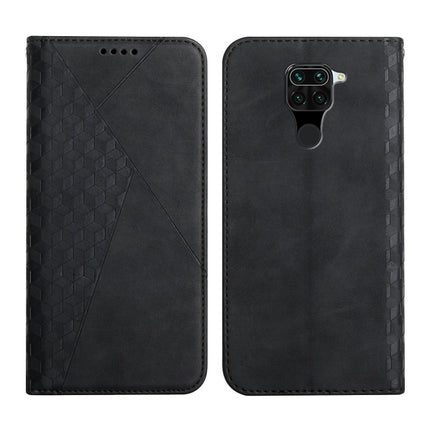 Diamond Pattern Splicing Skin Feel Magnetic Horizontal Flip Leather Case with Card Slots & Holder & Wallet, For Xiaomi Mi 10T Pro 5G / Mi 10T 5G, For Xiaomi Redmi Note 10 4G, For Xiaomi Redmi Note 9 Pro, For Xiaomi Redmi Note 9
