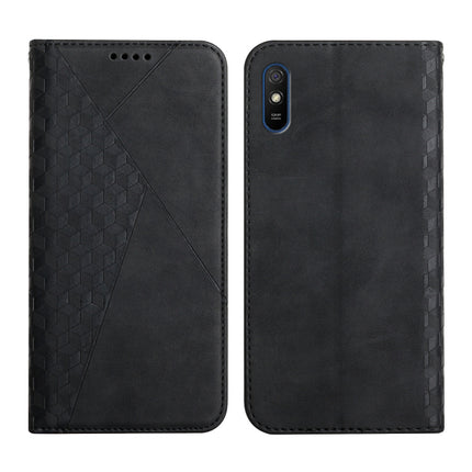 Diamond Pattern Splicing Skin Feel Magnetic Horizontal Flip Leather Case with Card Slots & Holder & Wallet, For Xiaomi Redmi K40, For Xiaomi Mi 10T Lite 5G, For Xiaomi Redmi 9A, For Xiaomi Redmi Note 10 Pro