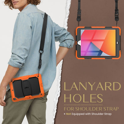 Funda protectora de gel de sílice y PC a prueba de golpes con soporte y correa para el hombro, para iPad 10.2 2021/2020/2019, para Samsung Galaxy A7 Lite T220/T225