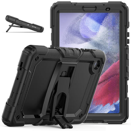 Funda protectora de gel de sílice y PC a prueba de golpes con soporte y correa para el hombro, para iPad 10.2 2021/2020/2019, para Samsung Galaxy A7 Lite T220/T225