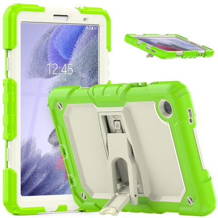 Funda protectora de gel de sílice y PC a prueba de golpes con soporte y correa para el hombro, para iPad 10.2 2021/2020/2019, para Samsung Galaxy A7 Lite T220/T225