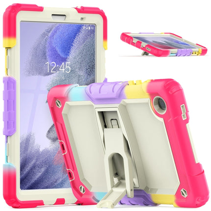 Funda protectora de gel de sílice y PC a prueba de golpes con soporte y correa para el hombro, para iPad 10.2 2021/2020/2019, para Samsung Galaxy A7 Lite T220/T225