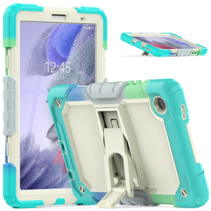 Funda protectora de gel de sílice y PC a prueba de golpes con soporte y correa para el hombro, para iPad 10.2 2021/2020/2019, para Samsung Galaxy A7 Lite T220/T225