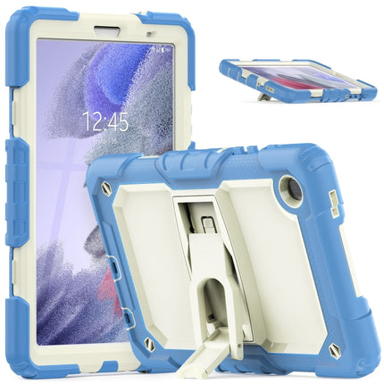 Funda protectora de gel de sílice y PC a prueba de golpes con soporte y correa para el hombro, para iPad 10.2 2021/2020/2019, para Samsung Galaxy A7 Lite T220/T225