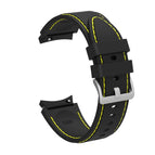 For Samsung Galaxy Watch4 / Watch4 Classic / Black Yellow
