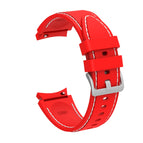 For Samsung Galaxy Watch4 / Watch4 Classic / Red White