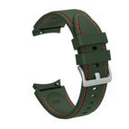For Samsung Galaxy Watch4 / Watch4 Classic / Army Green Red