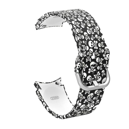 Silicone Printing Replacement Strap Watchband, For Samsung Galaxy Watch4 / Watch4 Classic