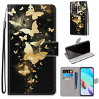 For Xiaomi Redmi 10 / Golden Butterfly Group