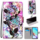 For Xiaomi Redmi 10 / Color Bottom Hollow Flower