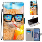 For Huawei P50 / Cat Drinking Soda