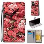 For Huawei P50 Pro / Pink Rose Garden