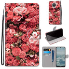 For Nokia 6.3 / G20 / G10 / Pink Rose Garden