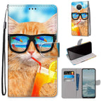 For Nokia 6.3 / G20 / G10 / Cat Drinking Soda