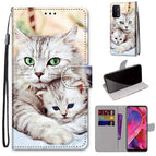 For OPPO A93 5G / A93s 5G / A54 5G / A74 5G / Big Cat Holding Kitten