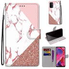 For OPPO A93 5G / A93s 5G / A54 5G / A74 5G / Pink Stone Texture