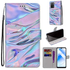 For OPPO A54 4G / A16 4G / A53s 5G / A55 5G / Fluorescent Water Texture