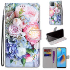 For OPPO A72 5G / A73 5G / A53 5G / Light Pink Bouquet