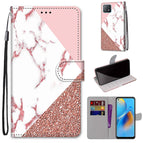 For OPPO A72 5G / A73 5G / A53 5G / Pink Stone Texture