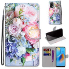 For OPPO F19 / A74 4G / Light Pink Bouquet