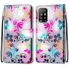 For OPPO A94 5G / A95 5G / F19 Pro+ 5G / Gradient Colorful Flower