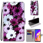 For OPPO A94 5G / A95 5G / F19 Pro+ 5G / Chrysanthemum Pink White Purple
