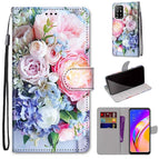 For OPPO A94 5G / A95 5G / F19 Pro+ 5G / Light Pink Bouquet