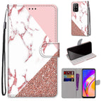 For OPPO A94 5G / A95 5G / F19 Pro+ 5G / Pink Stone Texture