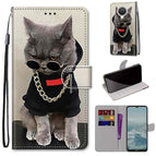 For Nokia G20 / G10 / 6.3 / Golden Chain Grey Cat