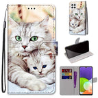 For Samsung Galaxy A22 4G / Big Cat Holding Kitten