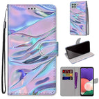 For Samsung Galaxy A22 5G / Fluorescent Water Texture