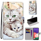 For Samsung Galaxy A22 5G / Big Cat Holding Kitten