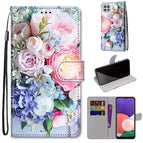 For Samsung Galaxy A22 5G / Light Pink Bouquet