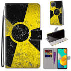 For Samsung Galaxy M32 4G / F22 / Yellow Black Logo