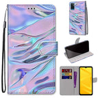 For ZTE Blade A71 / Fluorescent Water Texture