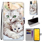 For ZTE Blade A71 / Big Cat Holding Kitten